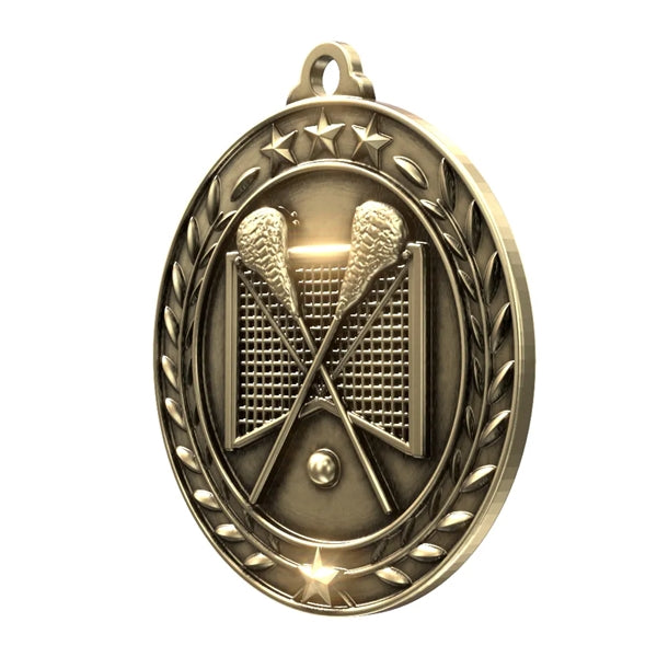 Wreath Award Medal - Lacrosse