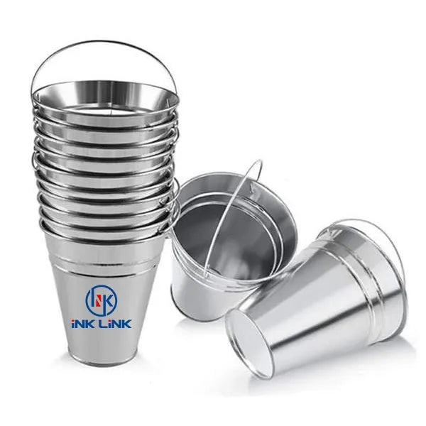 Mini Metal Buckets with Handles for Party Favors