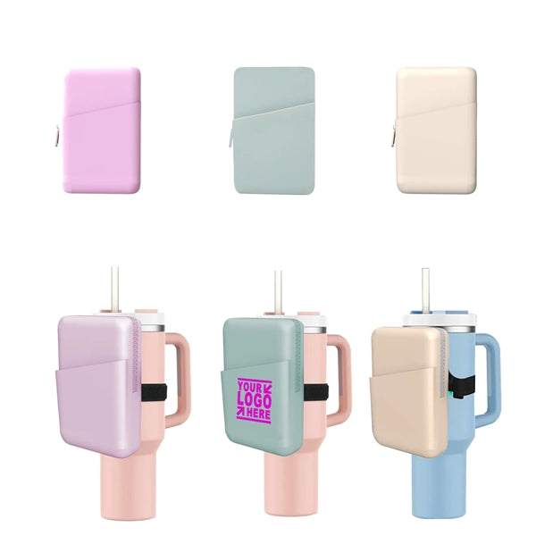 Silicone Tumbler Water Bottle Pouch