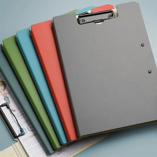 Portable Plastic A4 Paper File Folder Writing Clipboards