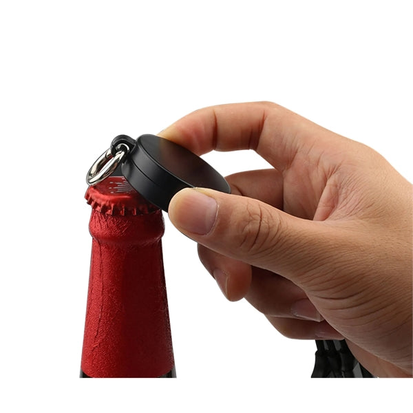 Light Up Charger with Bottle Opener Keychain