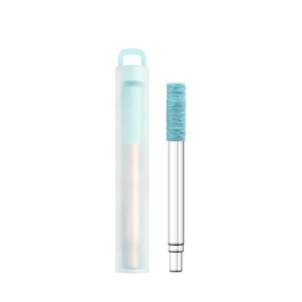 Stainless Steel Folding Straw Set