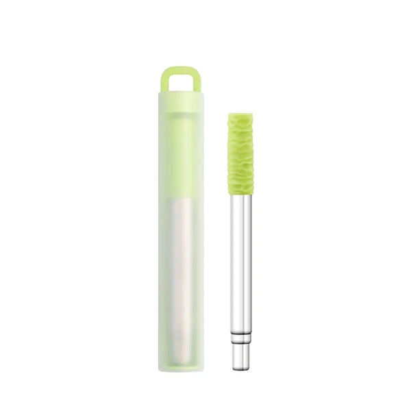 Stainless Steel Folding Straw Set