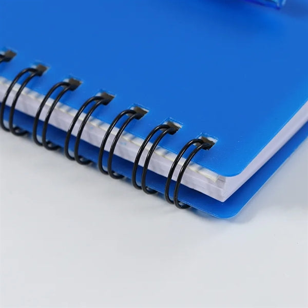 Mini Spiral Notebook With Pen Scale Sticky Notes Page Marker