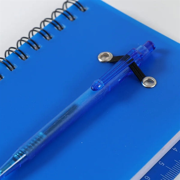Mini Spiral Notebook With Pen Scale Sticky Notes Page Marker
