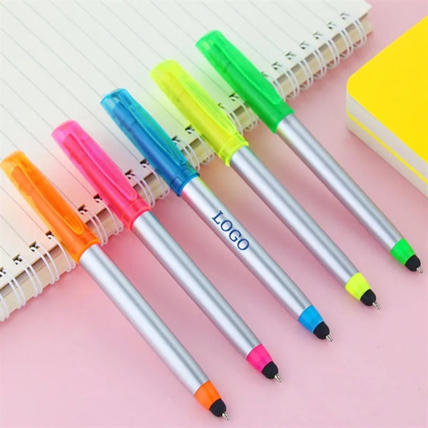 3-in-1 Stylus Ballpoint Pen