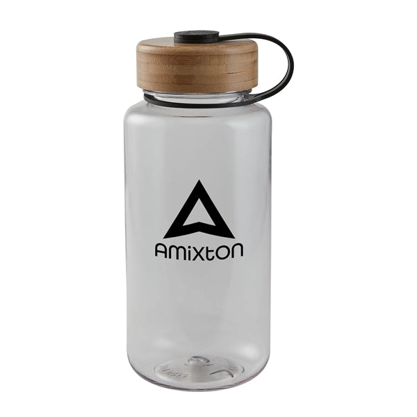 32 oz. Oasis Tritan Water Bottle with Bamboo Lid
