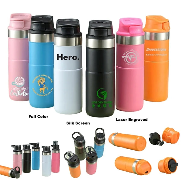 510ML Classic Trigger-Action One-Hand Vacuum Travel Mug