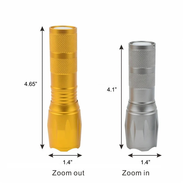 Mini Zoomable Led Flashlight