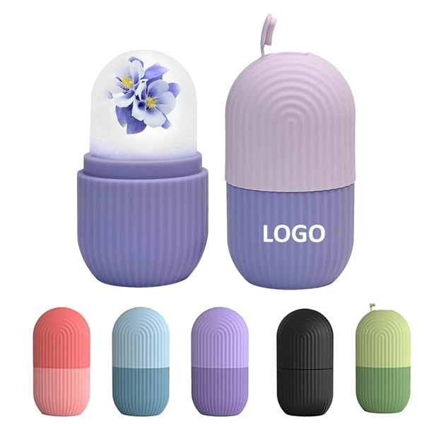 SiliconeIce Ice Face Roller Facial Massage