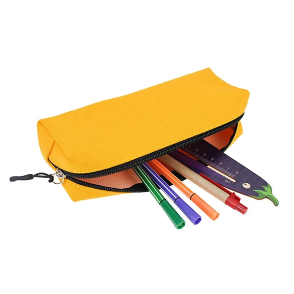 Large Colorful Canvas Pen Case