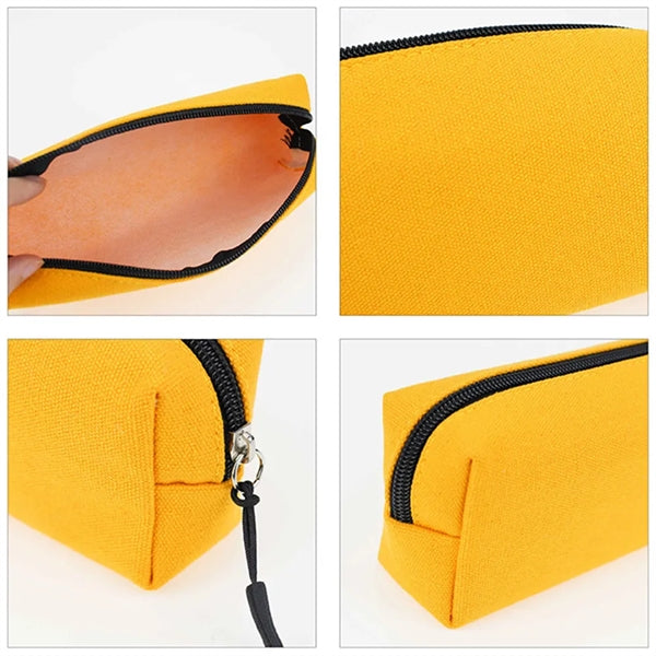 Large Colorful Canvas Pen Case