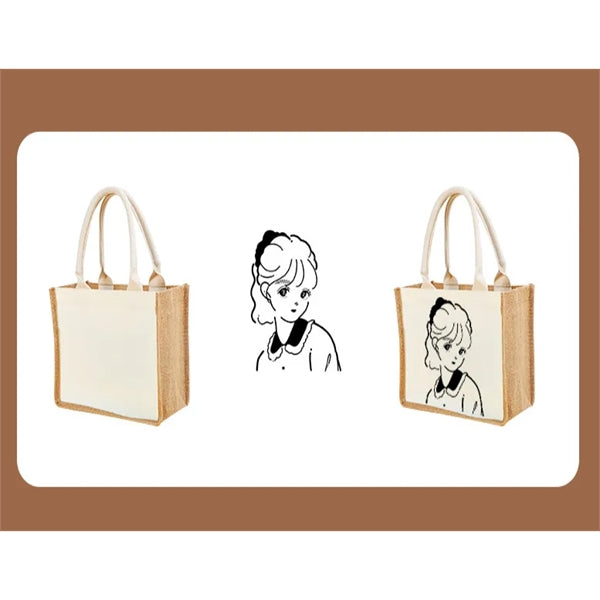 Coarse Hemp Tote Bag
