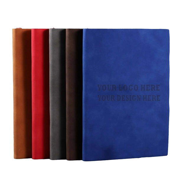 50 A6 PU Leather Paperback Journal Diary Notebook 100 Pages