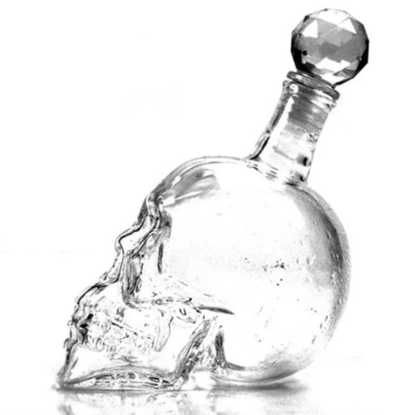 350ml skull Vodka Bottle Wine Glass Novelty Liquor cups