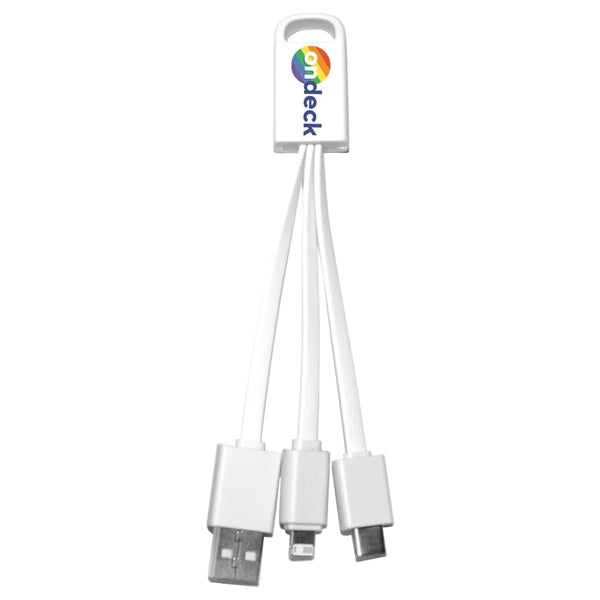 Lehmann 3-in-1 Charging Cables with 3 Tips
