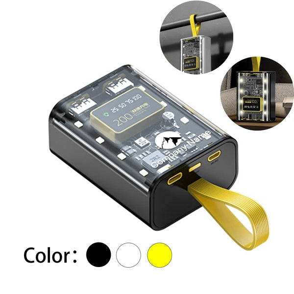 Transparent Punk Power Bank
