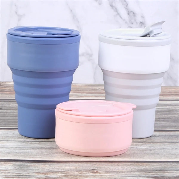 Telescopic Folding Silicone Water Cup