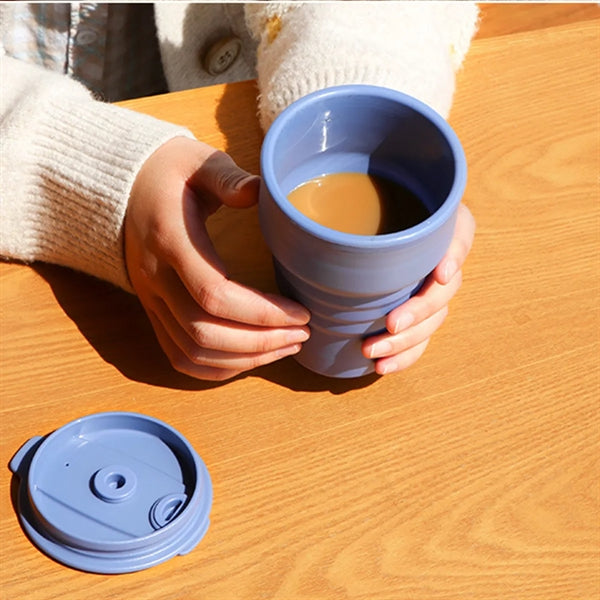 Telescopic Folding Silicone Water Cup