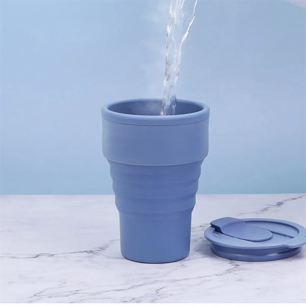 Telescopic Folding Silicone Water Cup