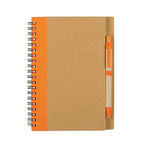 Eco Spiral Notebook with Pen