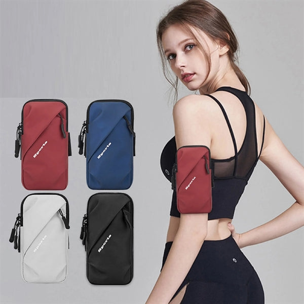 Breathable Mobile Phone PU Arm Bag