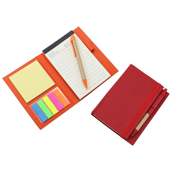 PET elastic rope with pen combination note book