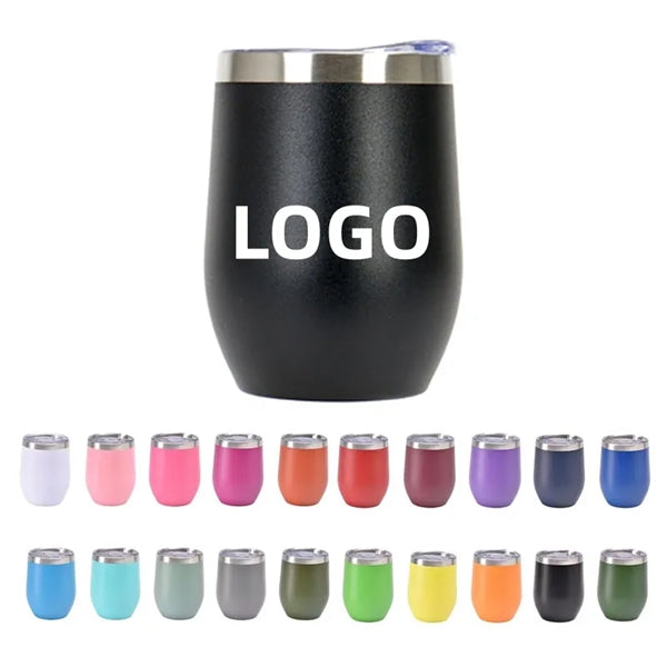 12 oz Insulated Wine Tumbler