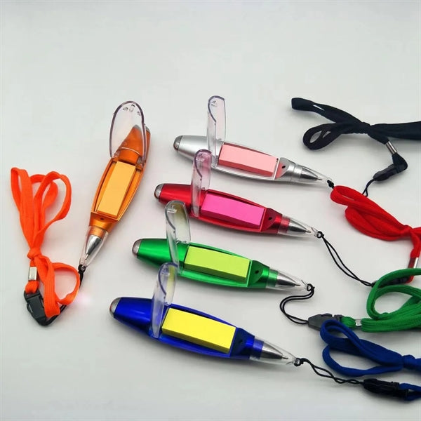 Lanyard Ballpoint Pen With Light