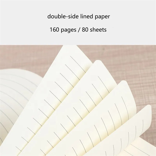 A5 Classic Lined Hard Cover Notebook