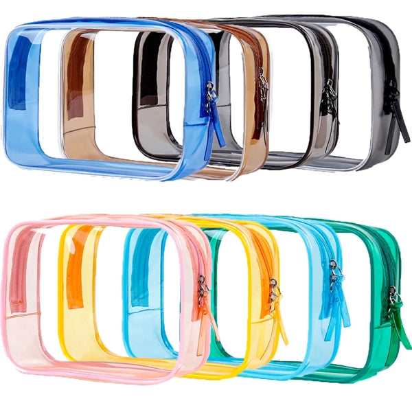 Clear Cosmetic Bags With Zipper