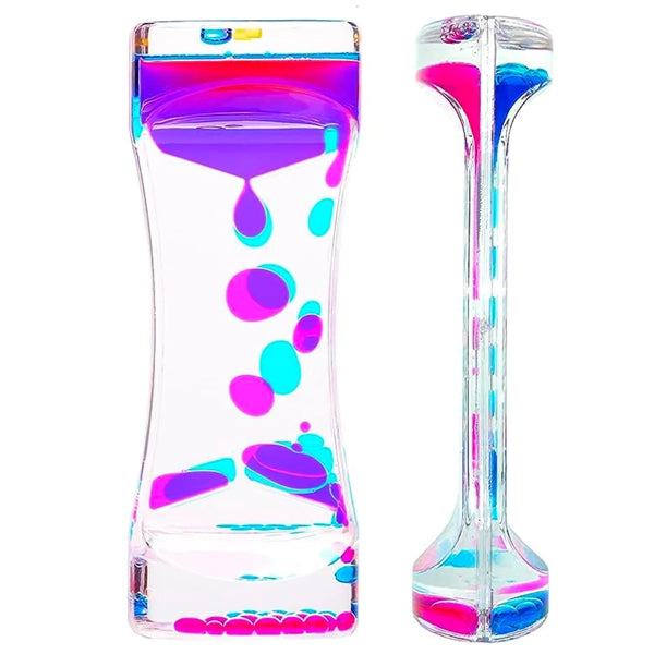 Colorful Hourglass Timer With Droplet Movement
