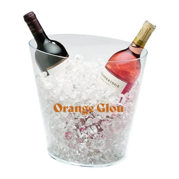 2-Bottle Oval Wine Bucket