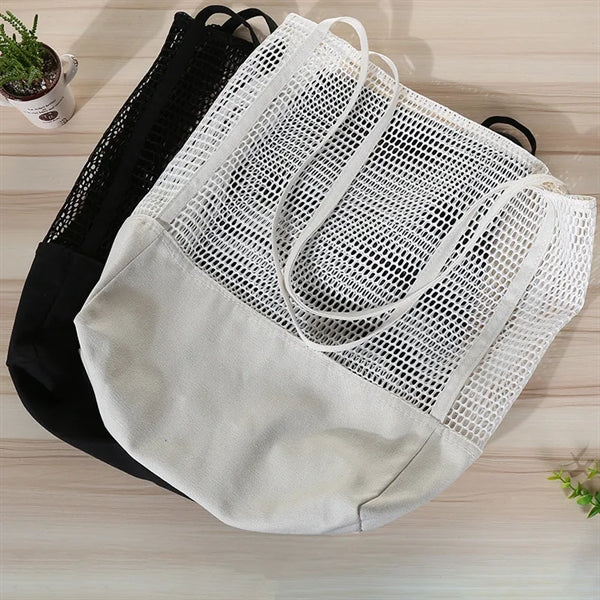 Sheer Mesh Tote Bag