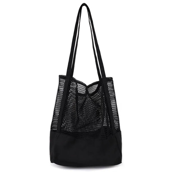 Sheer Mesh Tote Bag