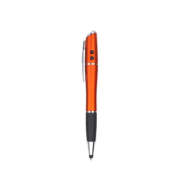Red Laser Stylus Pen With Flashlight