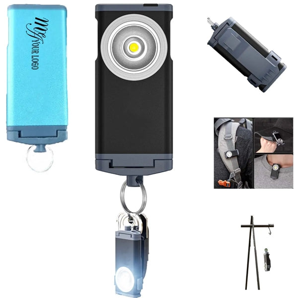 LED Strong Light USB Flashlight Portable & Removable