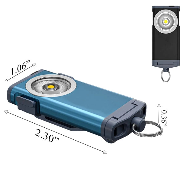 LED Strong Light USB Flashlight Portable & Removable