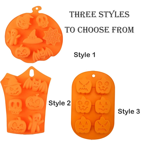 Halloween Silicone Chocolate Moulds