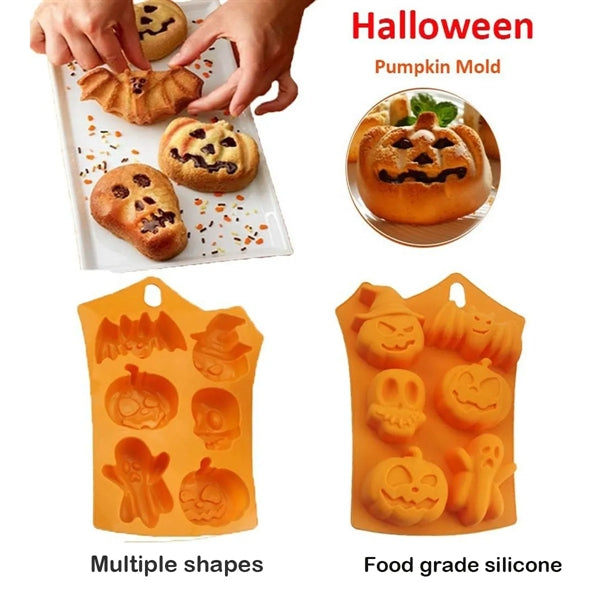 Halloween Silicone Chocolate Moulds