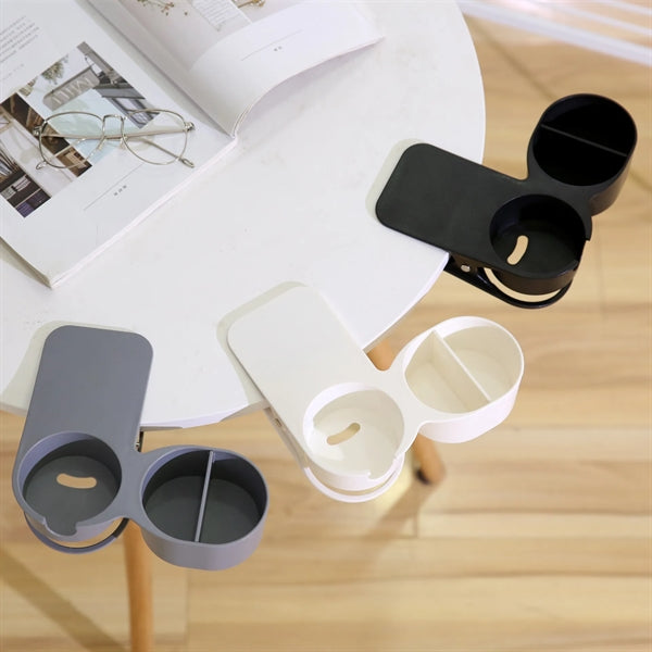 Table Desk Side Drink Cup Holder Clip