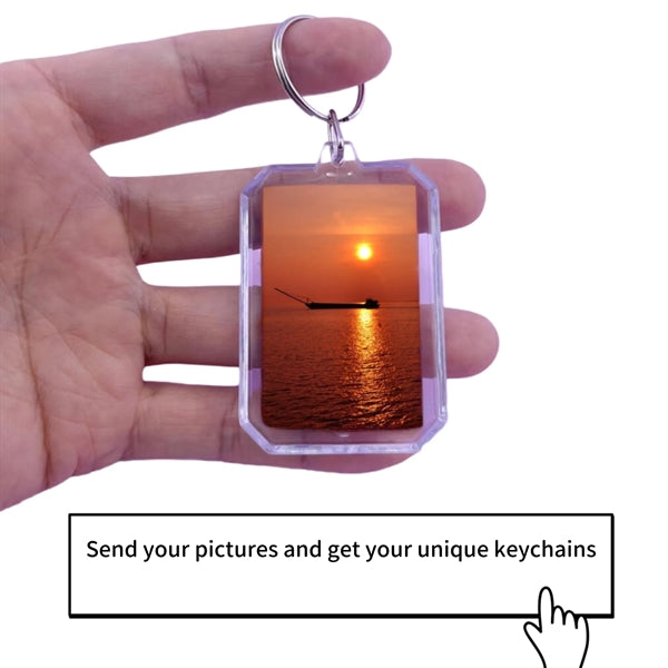 Pricebuster Full color Acrylic Keychain Photo Frame