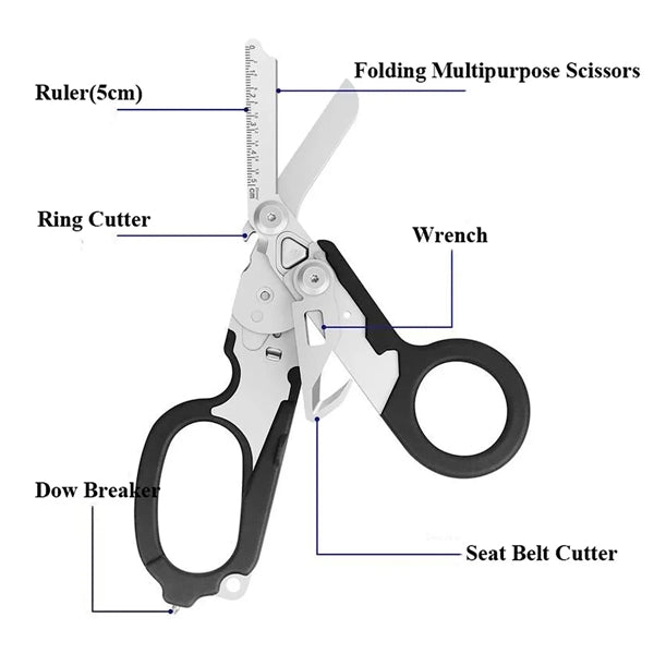 6 in 1 trauma shears Emergency