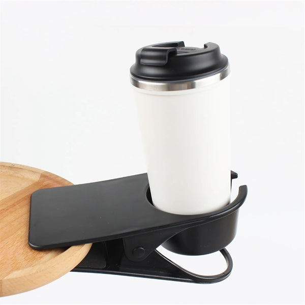 Drinking Cup Holder Clip for Table Desk Edge Side