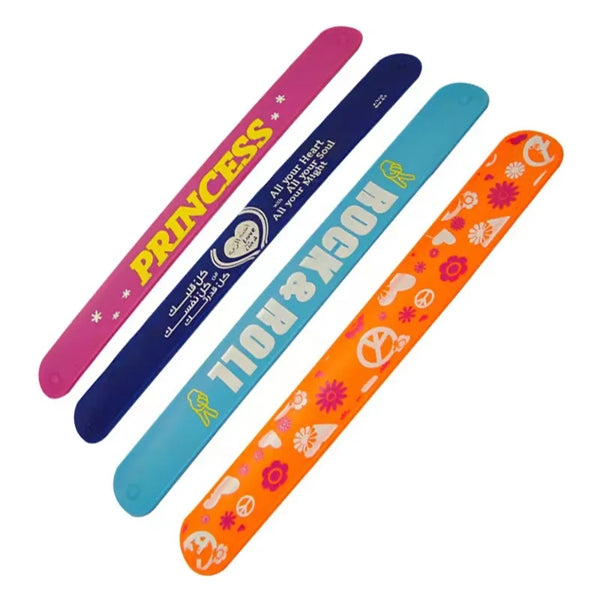 Silicone Ruler Slap Snap Band