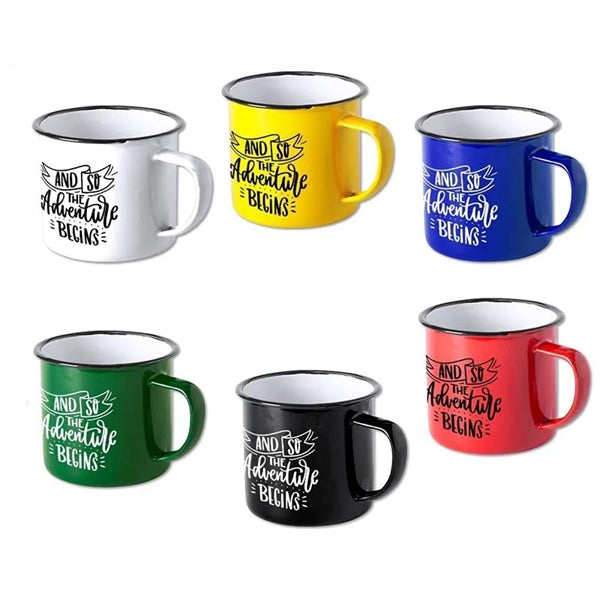 12oz Enamel Coffee Mug