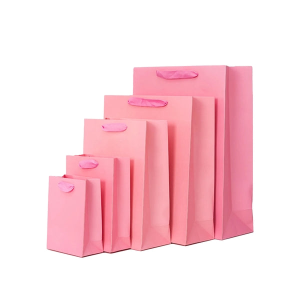 Gift Packaging Thickened White Card Coated Paper Bags