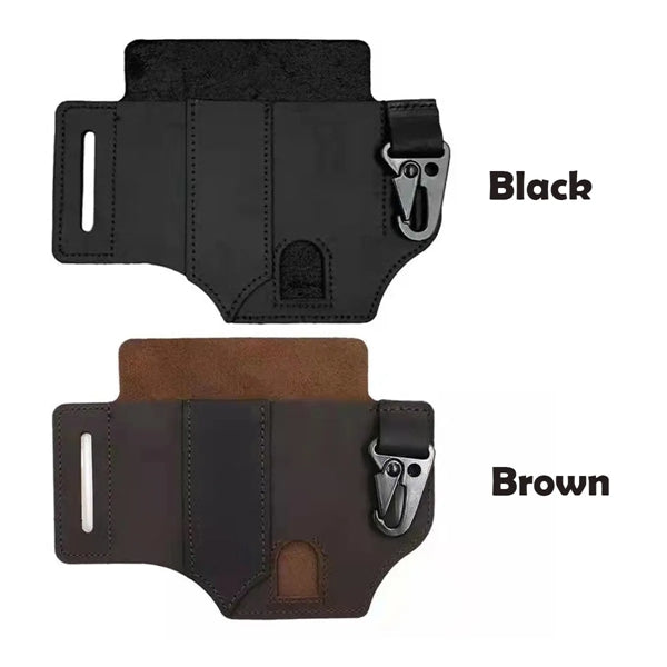 Leather EDC Pocket Organizer for Men