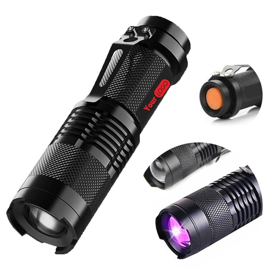 UV Flashlight 365nm Portable Ultraviolet Torch Detector