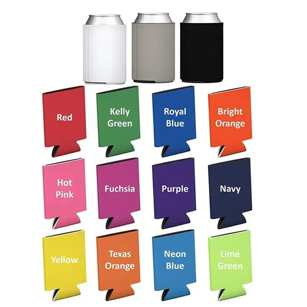 Full Color Collapsible Can Coolers